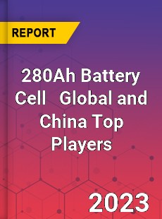 280Ah Battery Cell Global and China Top Players Market