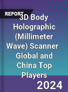 3D Body Holographic Scanner Global and China Top Players Market