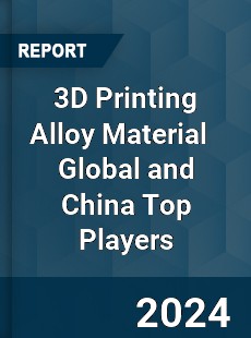 3D Printing Alloy Material Global and China Top Players Market