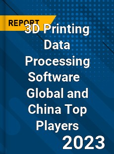 3D Printing Data Processing Software Global and China Top Players Market