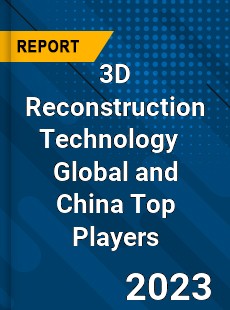 3D Reconstruction Technology Global and China Top Players Market