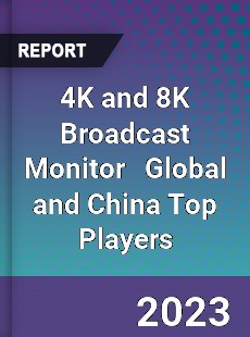 4K and 8K Broadcast Monitor Global and China Top Players Market