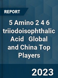 5 Amino 2 4 6 triiodoisophthalic Acid Global and China Top Players Market