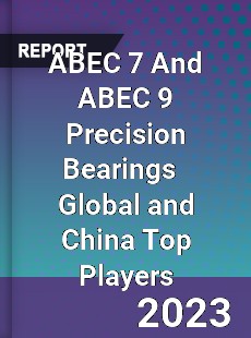 ABEC 7 And ABEC 9 Precision Bearings Global and China Top Players Market