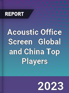 Acoustic Office Screen Global and China Top Players Market