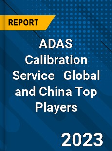 ADAS Calibration Service Global and China Top Players Market