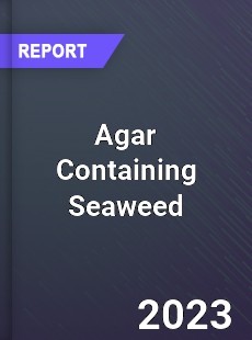 Agar Containing Seaweed Industry