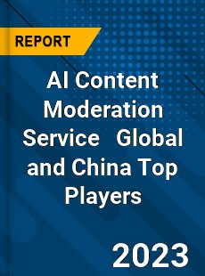 AI Content Moderation Service Global and China Top Players Market