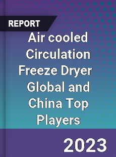 Air cooled Circulation Freeze Dryer Global and China Top Players Market