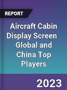 Aircraft Cabin Display Screen Global and China Top Players Market