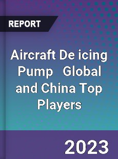 Aircraft De icing Pump Global and China Top Players Market