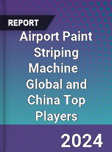 Airport Paint Striping Machine Global and China Top Players Market