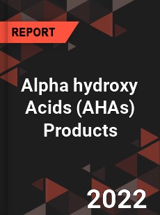 Alpha hydroxy Acids Products Market