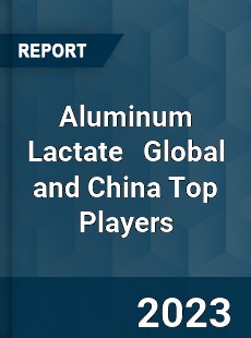 Aluminum Lactate Global and China Top Players Market