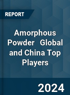 Amorphous Powder Global and China Top Players Market