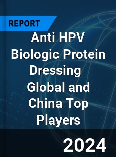 Anti HPV Biologic Protein Dressing Global and China Top Players Market