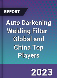 Auto Darkening Welding Filter Global and China Top Players Market