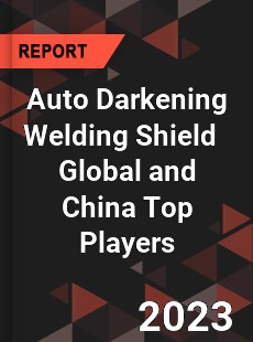 Auto Darkening Welding Shield Global and China Top Players Market