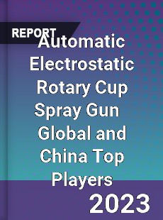 Automatic Electrostatic Rotary Cup Spray Gun Global and China Top Players Market