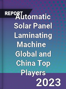 Automatic Solar Panel Laminating Machine Global and China Top Players Market