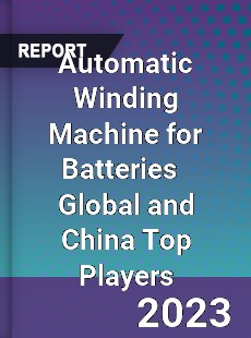 Automatic Winding Machine for Batteries Global and China Top Players Market