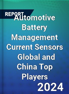 Automotive Battery Management Current Sensors Global and China Top Players Market