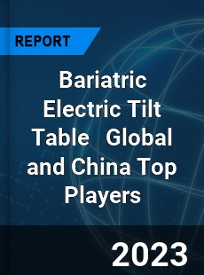 Bariatric Electric Tilt Table Global and China Top Players Market