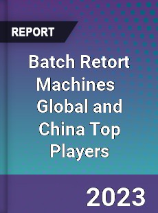 Batch Retort Machines Global and China Top Players Market