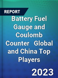 Battery Fuel Gauge and Coulomb Counter Global and China Top Players Market