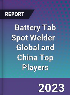 Battery Tab Spot Welder Global and China Top Players Market