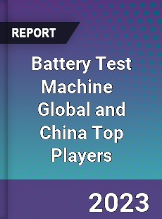 Battery Test Machine Global and China Top Players Market