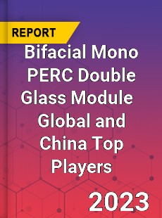 Bifacial Mono PERC Double Glass Module Global and China Top Players Market