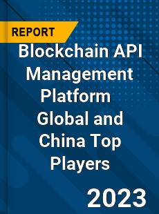 Blockchain API Management Platform Global and China Top Players Market