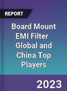 Board Mount EMI Filter Global and China Top Players Market