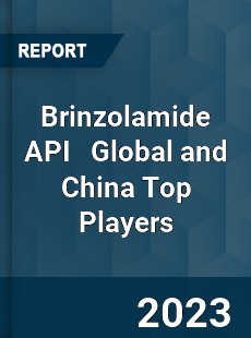 Brinzolamide API Global and China Top Players Market