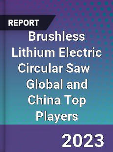 Brushless Lithium Electric Circular Saw Global and China Top Players Market