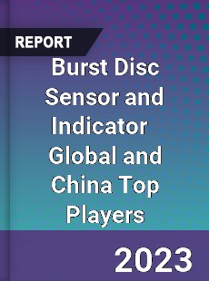 Burst Disc Sensor and Indicator Global and China Top Players Market