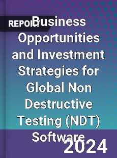 Business Opportunities and Investment Strategies for Global Non Destructive Testing Software Market