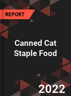 Canned Cat Staple Food Market