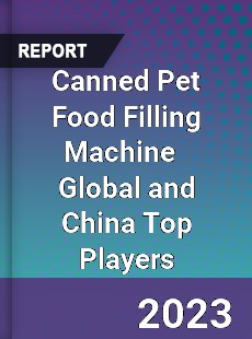 Canned Pet Food Filling Machine Global and China Top Players Market