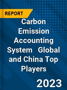 Carbon Emission Accounting System Global and China Top Players Market