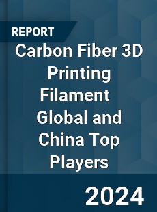 Carbon Fiber 3D Printing Filament Global and China Top Players Market