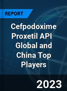 Cefpodoxime Proxetil API Global and China Top Players Market