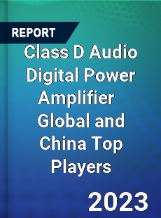 Class D Audio Digital Power Amplifier Global and China Top Players Market