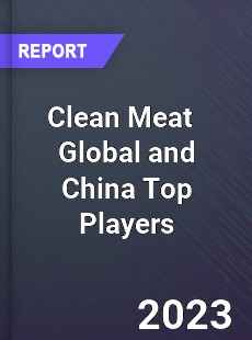 Clean Meat Global and China Top Players Market