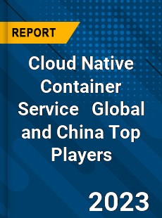 Cloud Native Container Service Global and China Top Players Market