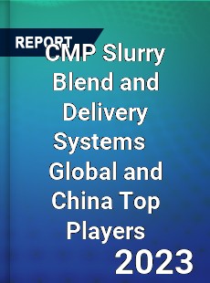 CMP Slurry Blend and Delivery Systems Global and China Top Players Market