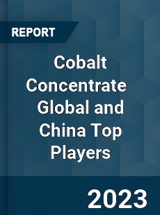 Cobalt Concentrate Global and China Top Players Market