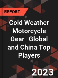 Cold Weather Motorcycle Gear Global and China Top Players Market