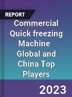 Commercial Quick freezing Machine Global and China Top Players Market